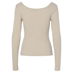 Tee shirt manches longues en coton Kitte rose Adele