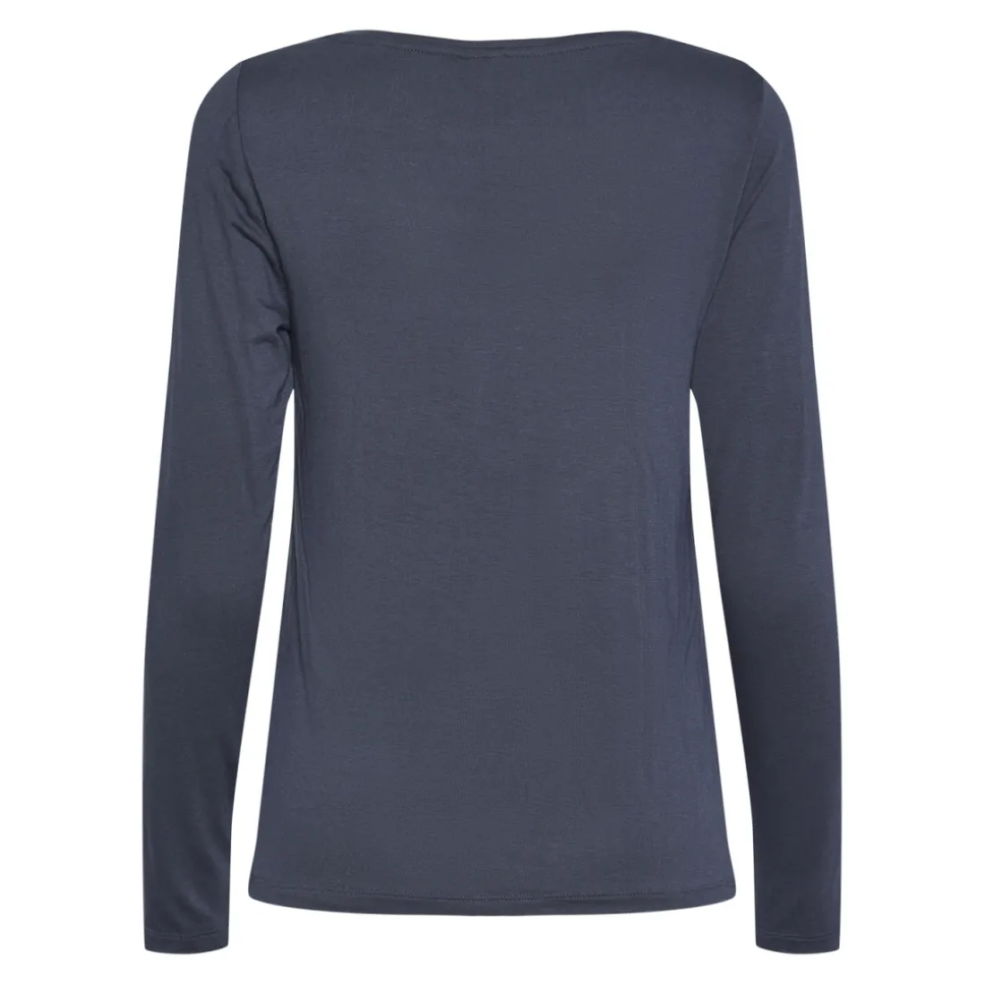 Tee shirt manches longues en viscose Billo bleu Yas