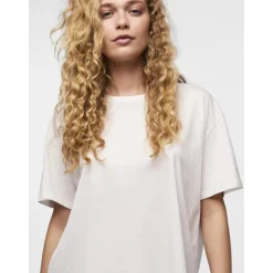 Tee shirt oversize manches courtes Sara blanc Louise