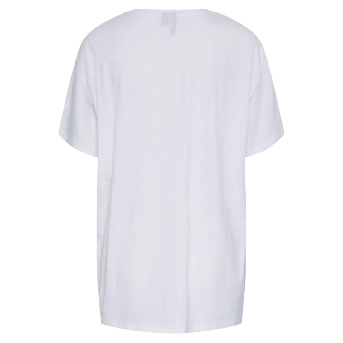 Tee shirt oversize manches courtes Sara blanc Louise
