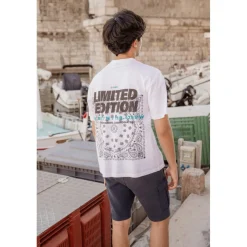 Tee-Shirt garçon JACKBO blanc Ken