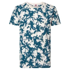 Tee-shirt à manches courtes pour garçon en coton blanc