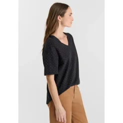 Tee-Shirt ALASKO noir en coton