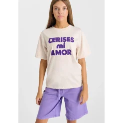 Tee-Shirt AMORIGI beige Juno