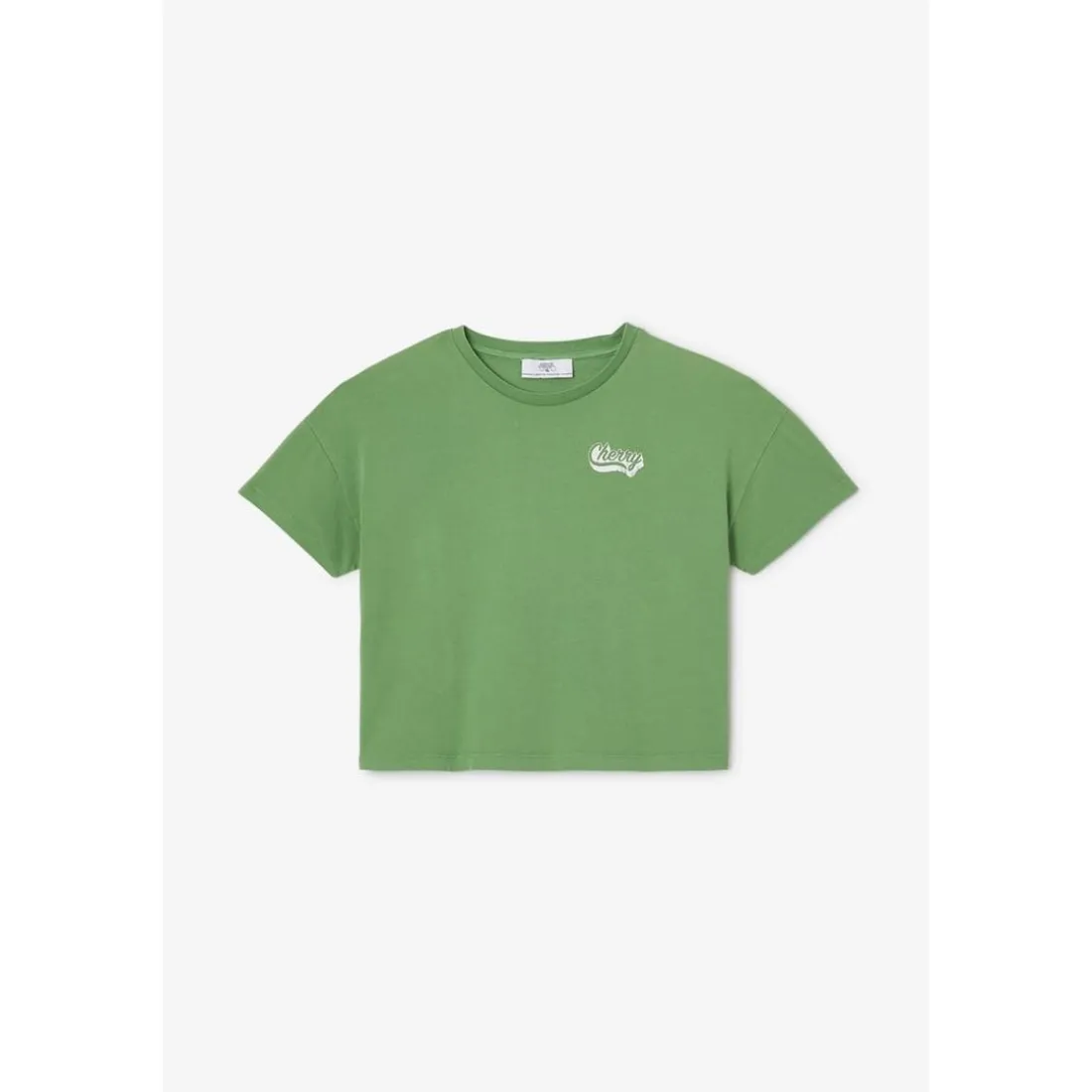 Tee-Shirt ANATAGI vert Zara