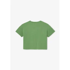 Tee-Shirt ANATAGI vert Zara