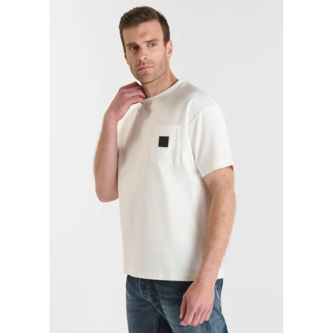Tee-Shirt blanc Jacob en coton