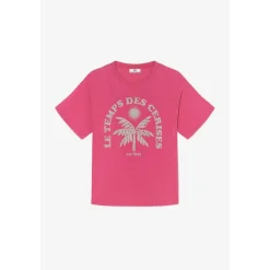 Tee-Shirt CASSIO rose Eden