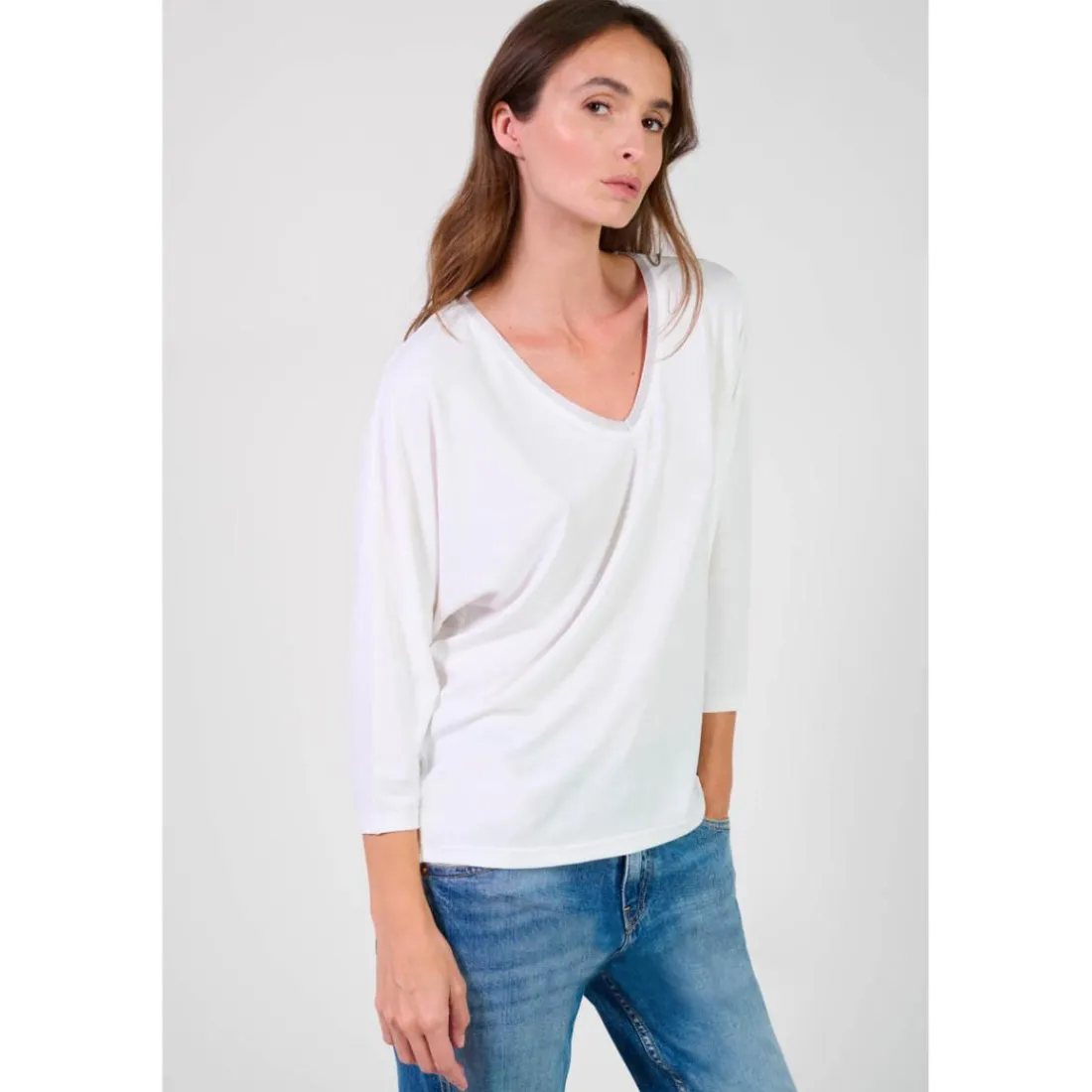 Tee-Shirt CEPADA blanc Lily
