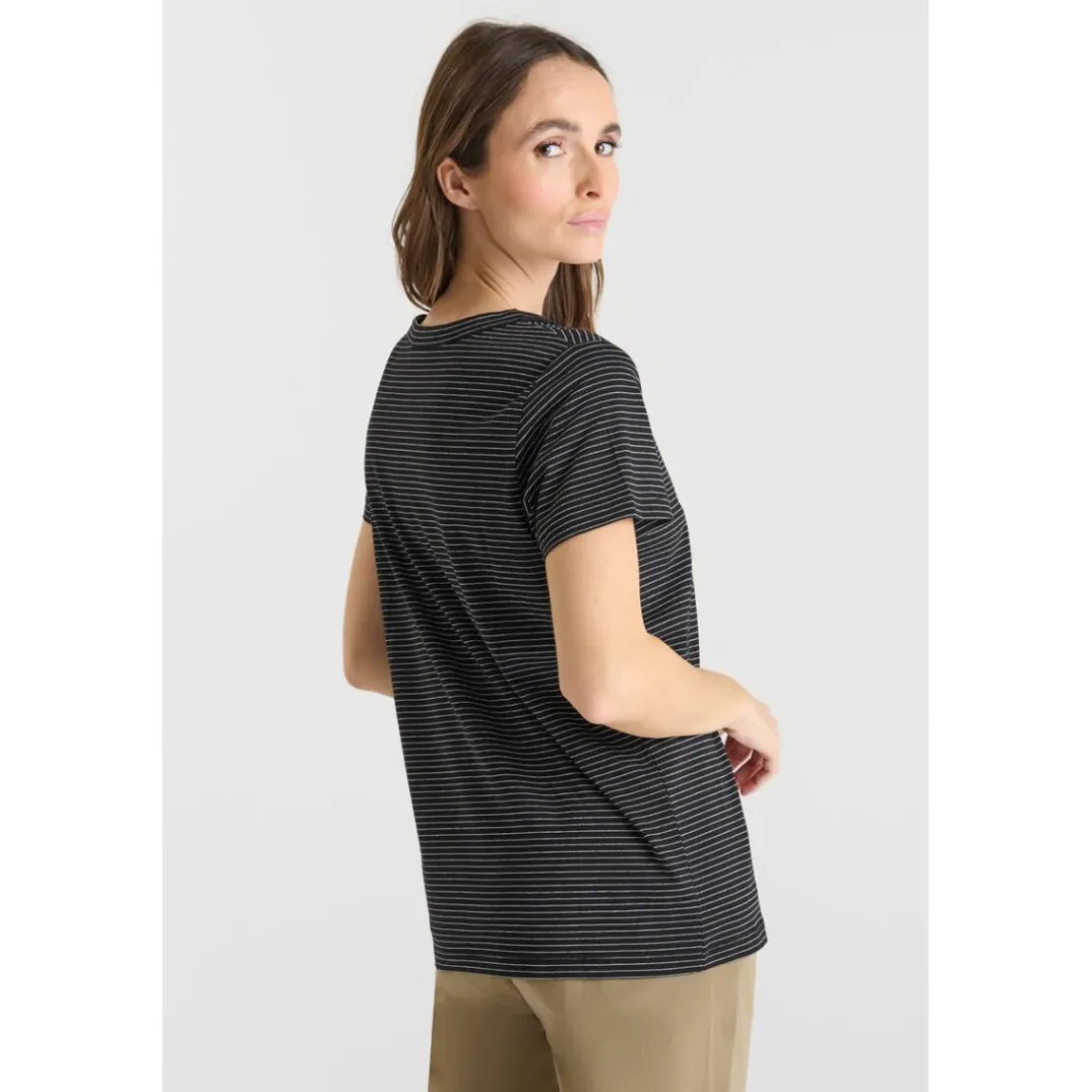 Tee-Shirt EDWIGE noir Nell