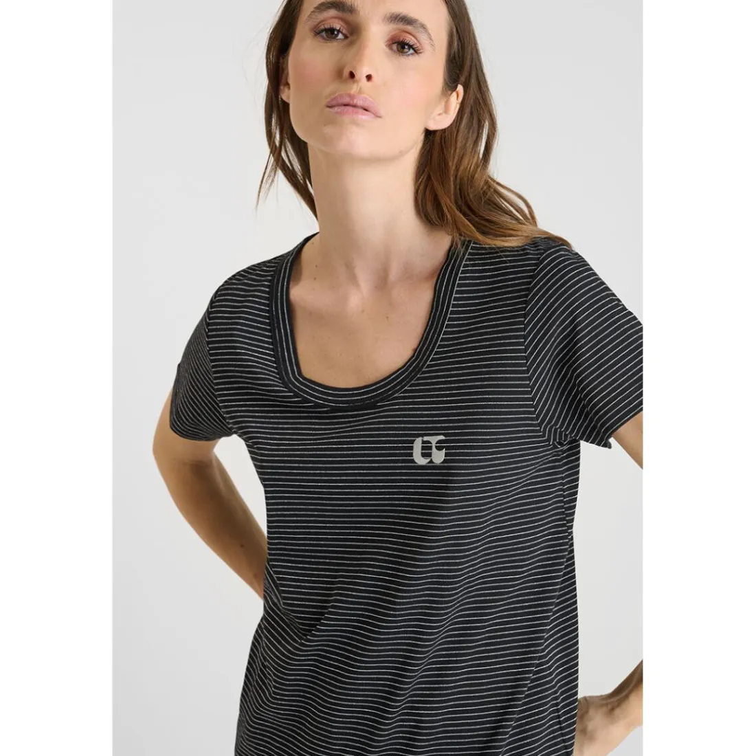 Tee-Shirt EDWIGE noir Nell