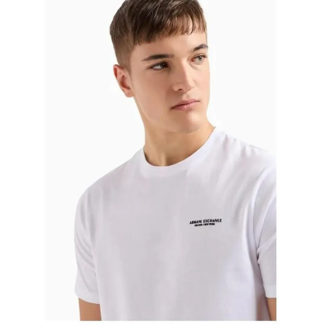 Tee-shirt en coton blanc
