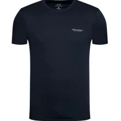 Tee-shirt en coton marine