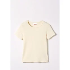 Tee-shirt Enfant Manches Courtes Ecru Thermolactyl