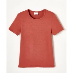 Tee-shirt Enfant Manches Courtes Rose Terracotta Thermolactyl