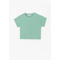Tee-Shirt fille ANWARGI bleu Elise