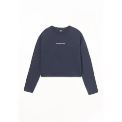 Tee-Shirt fille CATIGI bleu en coton