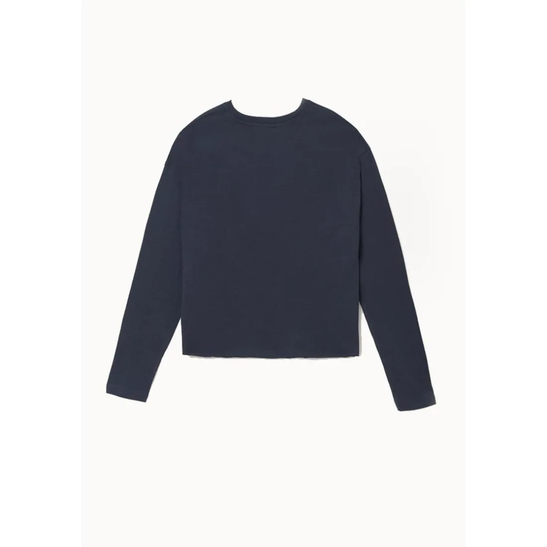 Tee-Shirt fille CATIGI bleu en coton
