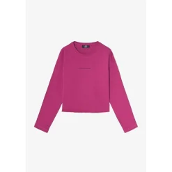 Tee-Shirt fille CATIGI rose en coton