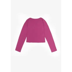 Tee-Shirt fille CATIGI rose en coton