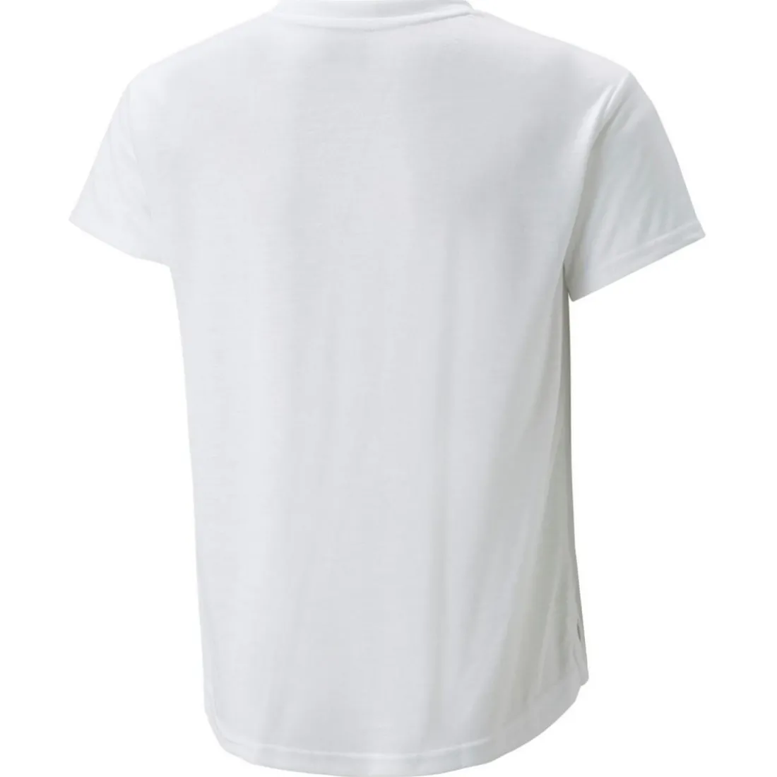 Tee-shirt fille crop en coton blanc MDRN SPT