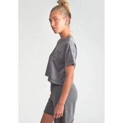 Tee-Shirt fille DARBYGI anthracite
