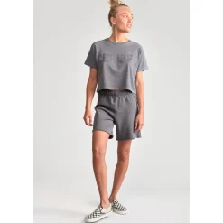 Tee-Shirt fille DARBYGI anthracite