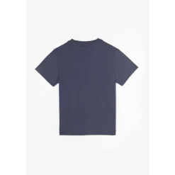 Tee-Shirt fille HOPPERGI bleu en coton