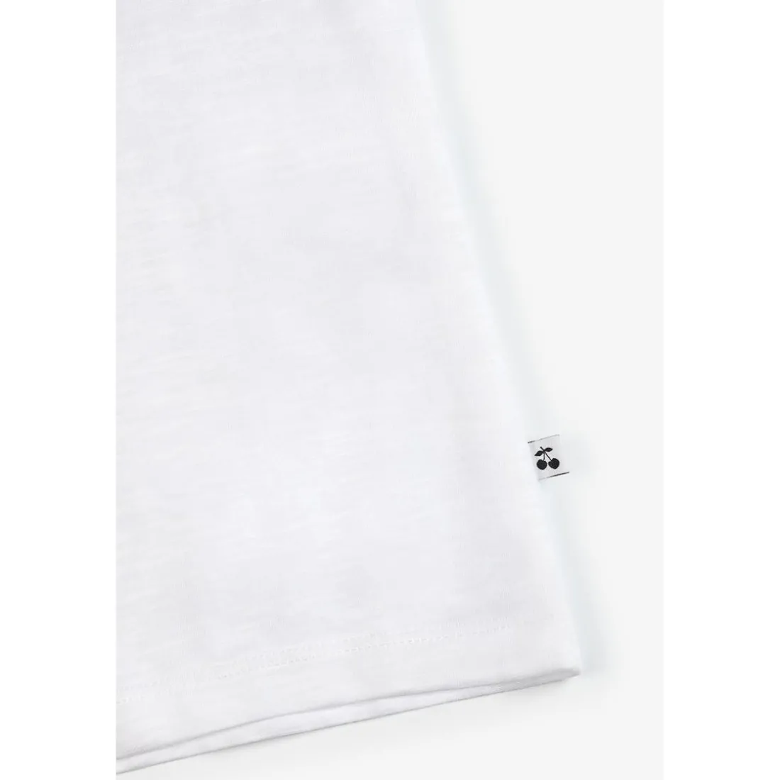 Tee-Shirt fille ISAAKGI blanc