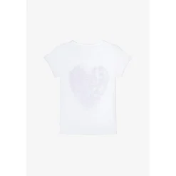 Tee-Shirt fille ISAAKGI blanc