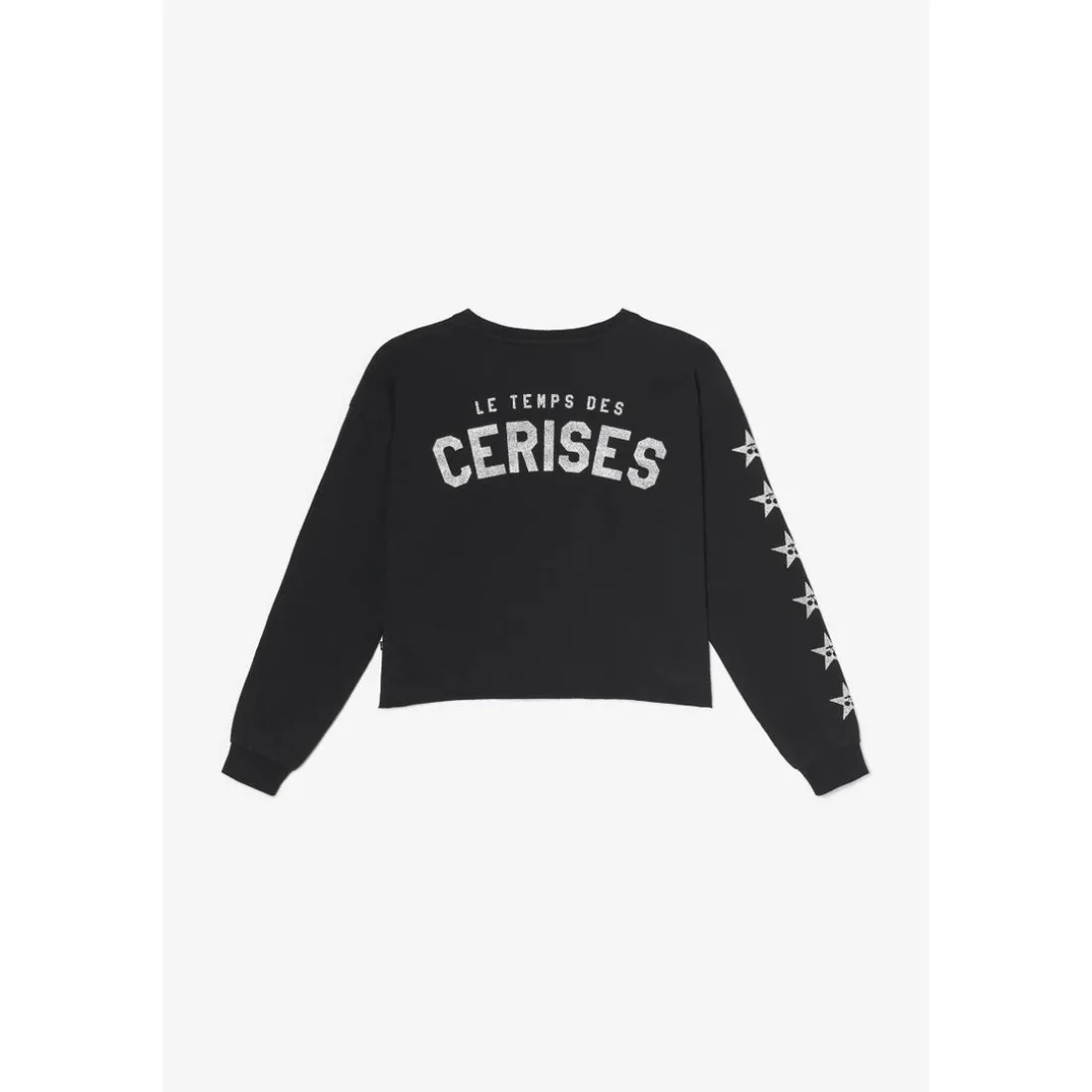 Tee-Shirt fille KALIEGI noir en coton