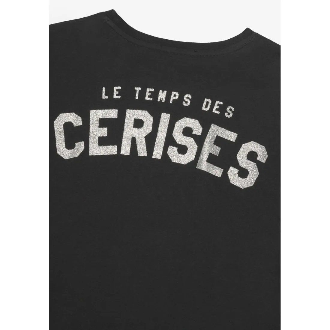 Tee-Shirt fille KALIEGI noir en coton