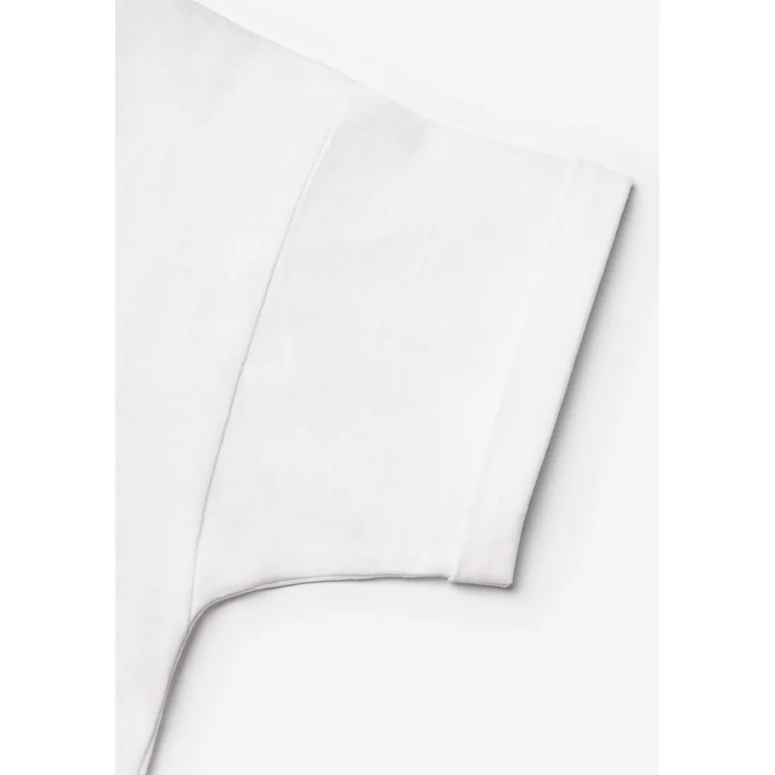 Tee-Shirt fille MISAGI blanc en coton