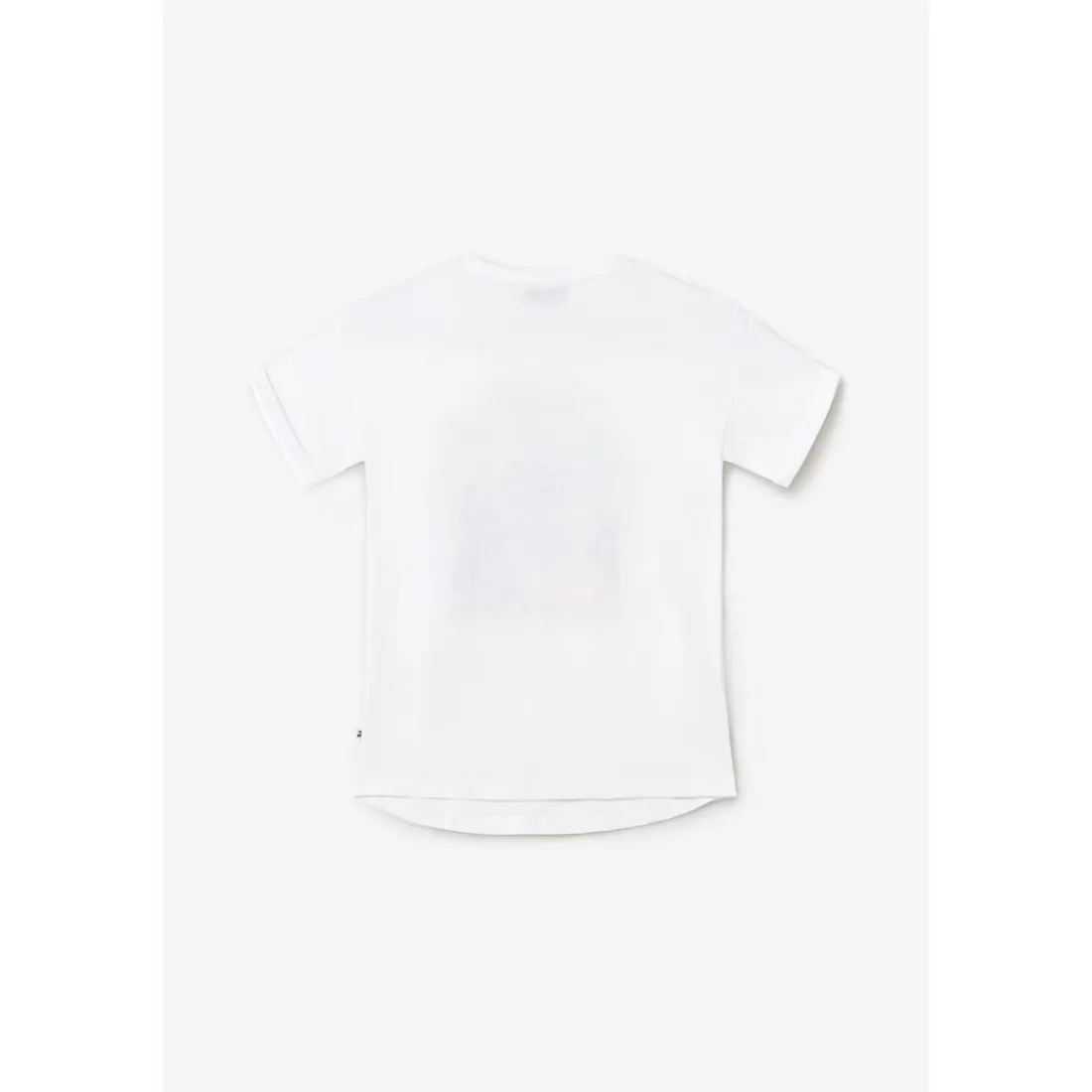 Tee-Shirt fille MISAGI blanc en coton