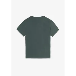 Tee-Shirt fille PRIAHGI vert en coton