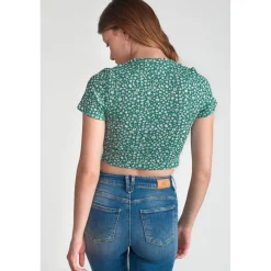 Tee-Shirt fille SILOEGI vert