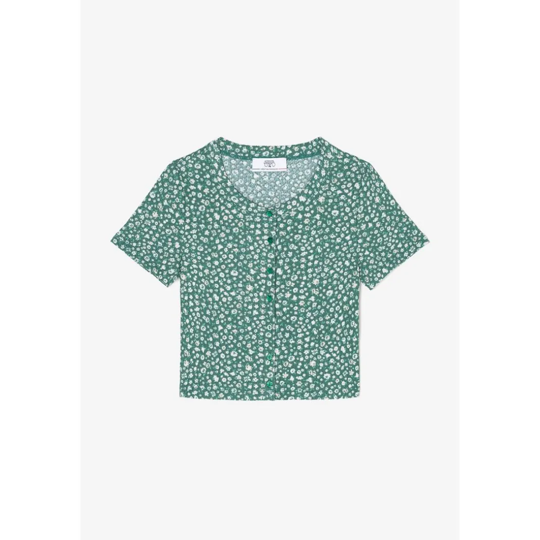 Tee-Shirt fille SILOEGI vert