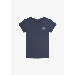 Tee-Shirt fille SMLTRAGI bleu en coton