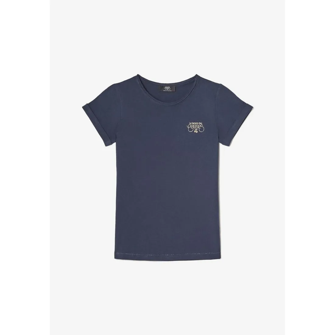 Tee-Shirt fille SMLTRAGI bleu en coton