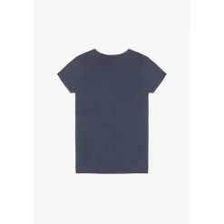 Tee-Shirt fille SMLTRAGI bleu en coton