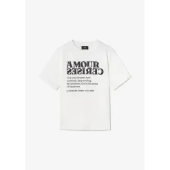 Tee-Shirt fille VICTOIRG marron en coton