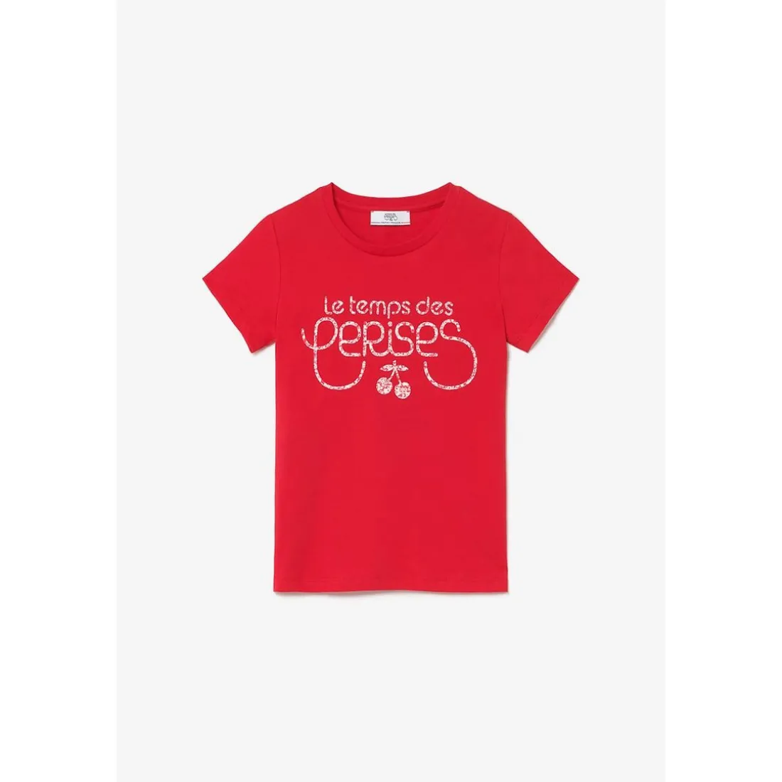 Tee-Shirt fille WANDAGI rouge en coton
