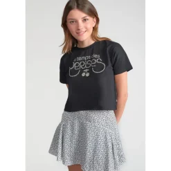Tee-Shirt fille WILEYGI noir Cate