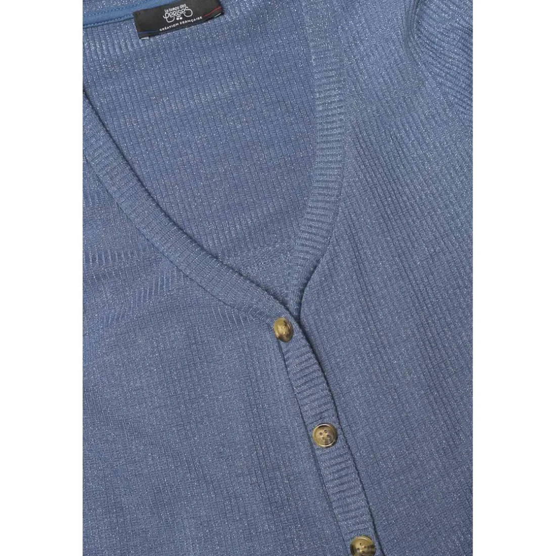 Tee-Shirt fille ZEBROGI bleu