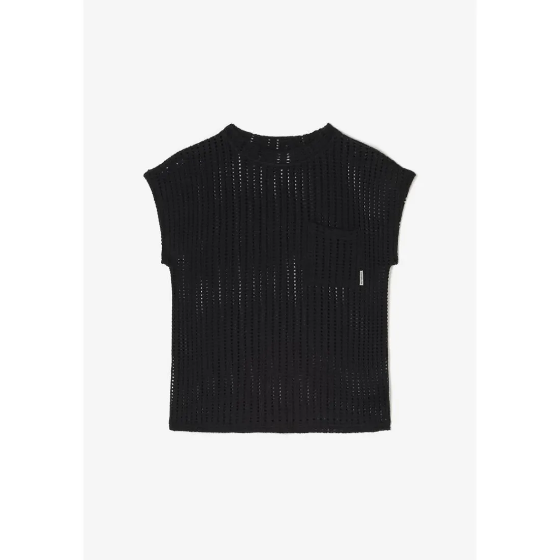 Tee-Shirt GAFO noir en coton Ana