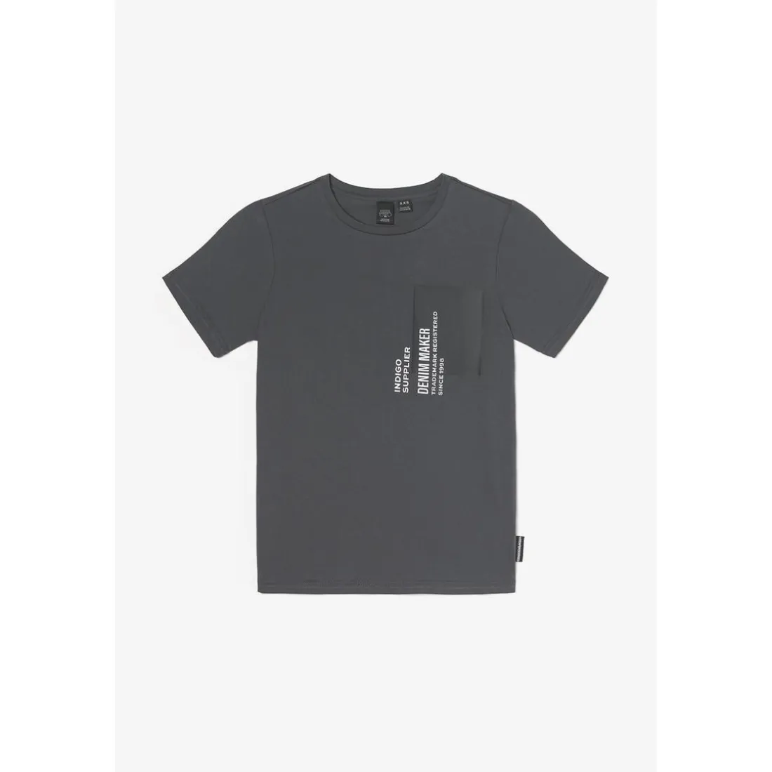 Tee-shirt garçon ATOBO gris en coton