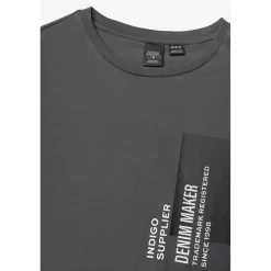 Tee-shirt garçon ATOBO gris en coton