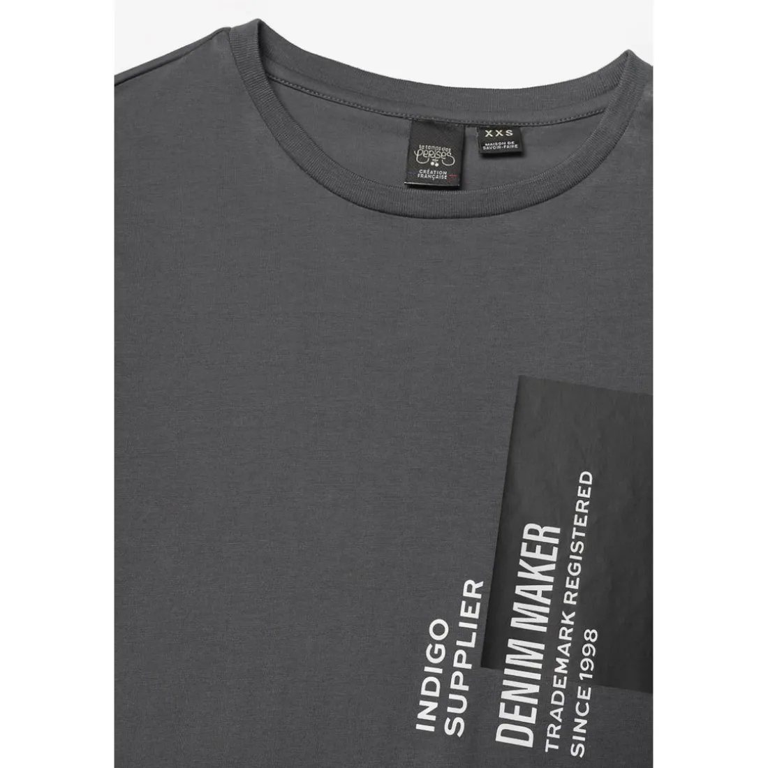 Tee-shirt garçon ATOBO gris en coton