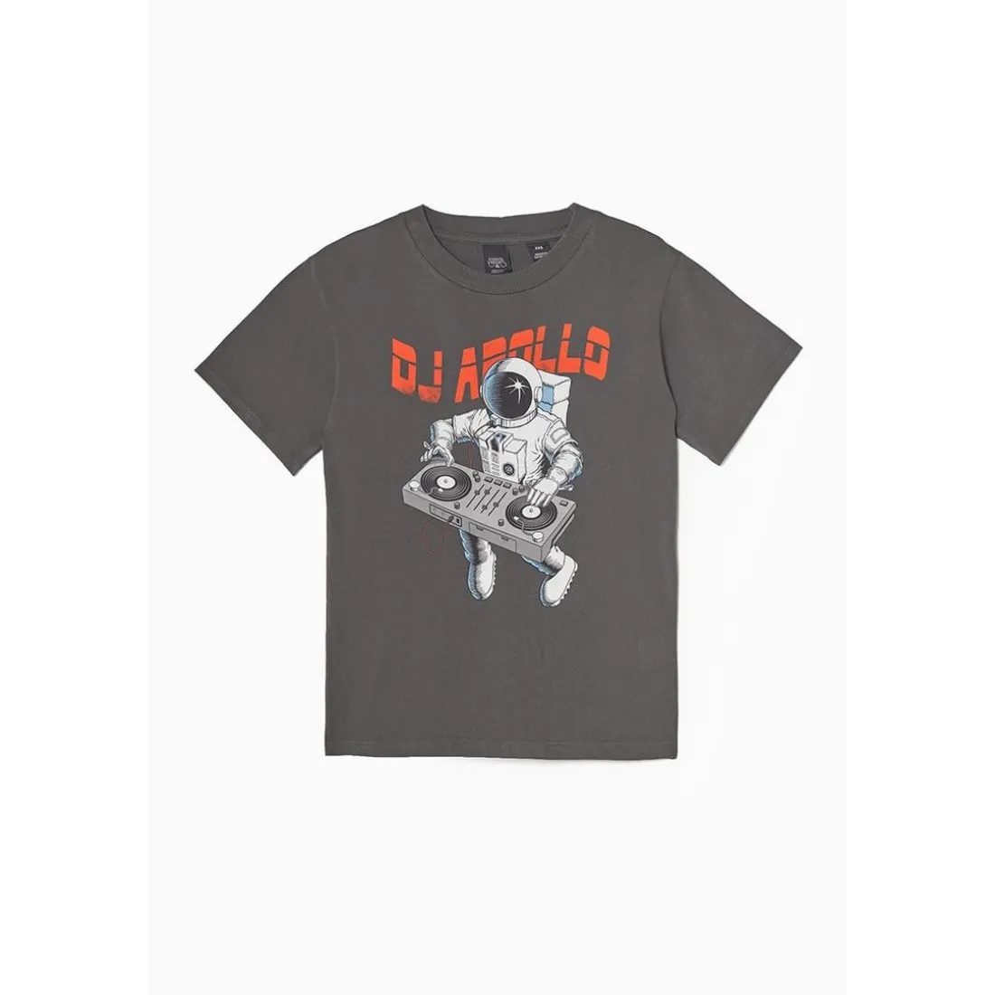 Tee-shirt garçon GARRYBO gris en coton