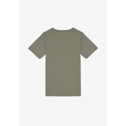 Tee-shirt garçon GIRIBO vert en coton